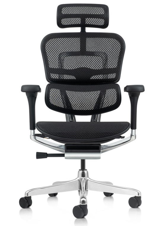 Ergohuman High Back All Mesh Executive Generation 2, Front View Ergohuman High Back All Mesh Executive Generation 2, Front View